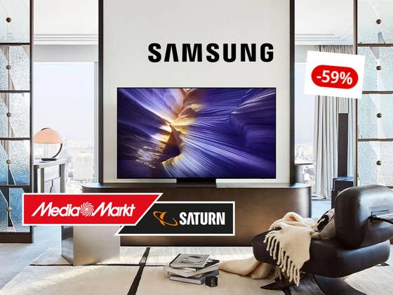 MediaMarkt macht riesigen Samsung-OLED günstig: 59 Prozent Rabatt & Gratislieferung