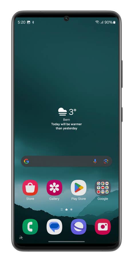 Screenshot von One UI 6 auf dem Samsung Galaxy S24 Ultra