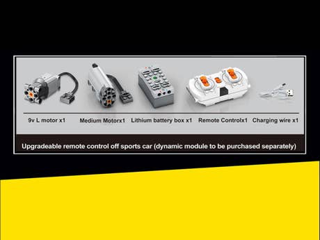 Klemmbaustein Sembo Exqisite Model Sports Car (701954) Foto: Klemmbaustein Sembo Exqisite Model Sports Car (701954)