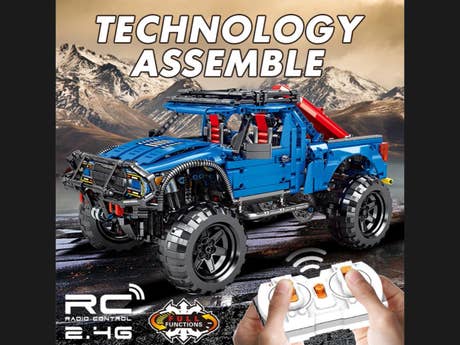 Foto: Klemmbaustein Sembo Ford Raptor F-150 Upgraded Version Technic (701990)