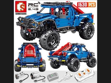 Foto: Klemmbaustein Sembo Ford Raptor F-150 Upgraded Version Technic (701990)