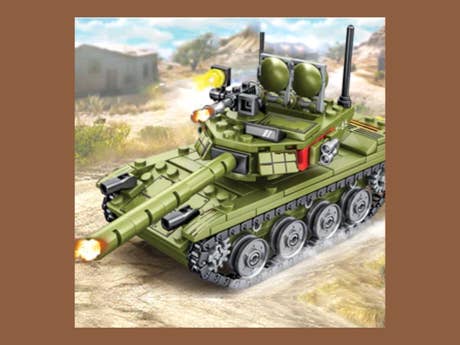 Klemmbaustein Sembo Military Iron Blood Heavy Equipment Type 85 Main Battle Tank (105514) Foto: Klemmbaustein Sembo Military Iron Blood Heavy Equipment Type 85 Main Battle Tank (105514)