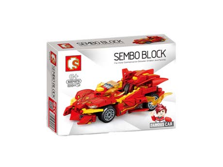 Foto: Klemmbaustein Sembo Models Of Famous Cars Technic (607073)