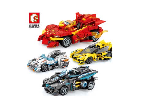 Foto: Klemmbaustein Sembo Models Of Famous Cars Technic (607075)