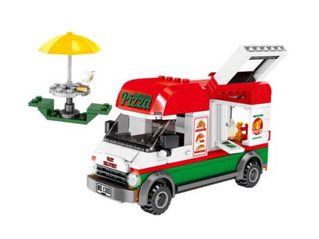 sembo-pizza-mobile-truck-technic-601305-seitlich-vorn sembo-pizza-mobile-truck-technic-601305-seitlich-vorn