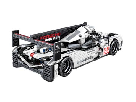 Foto: Klemmbaustein Sembo Porsche 919 Pull Back Car Technic (701652)