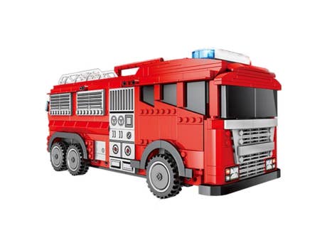 sembo-red-miniature-city-fire-truck-technic-603063-seitlich-vorn sembo-red-miniature-city-fire-truck-technic-603063-seitlich-vorn