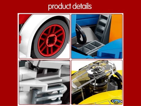 Foto: Klemmbaustein Sembo Series City Car Technic (607003)