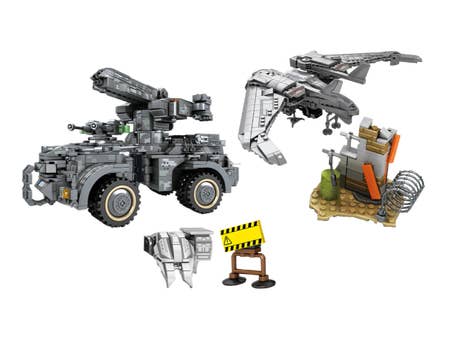 sembo-shanghai-fort-self-propelled-artillery-technic-107065-seitlich-vorn sembo-shanghai-fort-self-propelled-artillery-technic-107065-seitlich-vorn