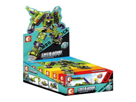 Foto: Klemmbaustein Sembo Steel Mecha - 6 Combinations Of Accumulating Hercules Technic (103081-103086)