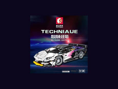 Klemmbaustein Sembo Technician Lamborghini (701945) Foto: Klemmbaustein Sembo Technician Lamborghini (701945)