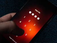 PIN-Abfrage auf einem Smartphone