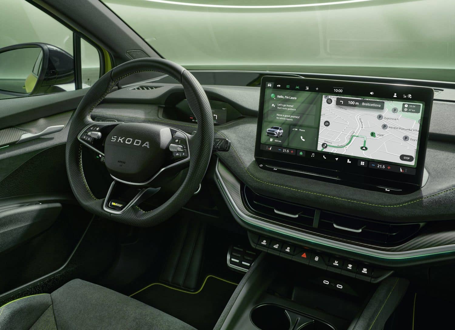 Skoda Enyaq RS (2025) Innenraum