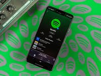Spotify auf einem Smartphone