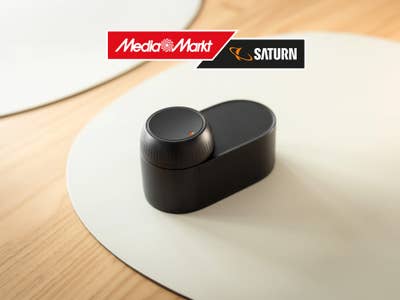 SwitchBot Smart Lock Ultra mit MediaMarkt-Logo