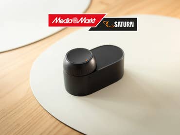 SwitchBot Smart Lock Ultra mit MediaMarkt-Logo