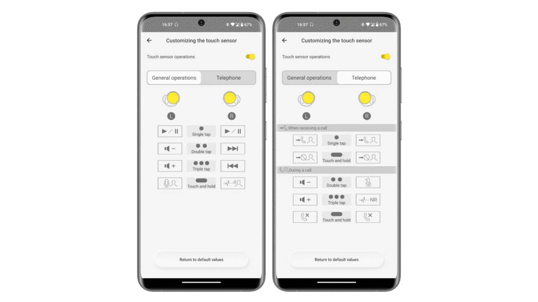 Technics EAH-AZ80 Screenshots