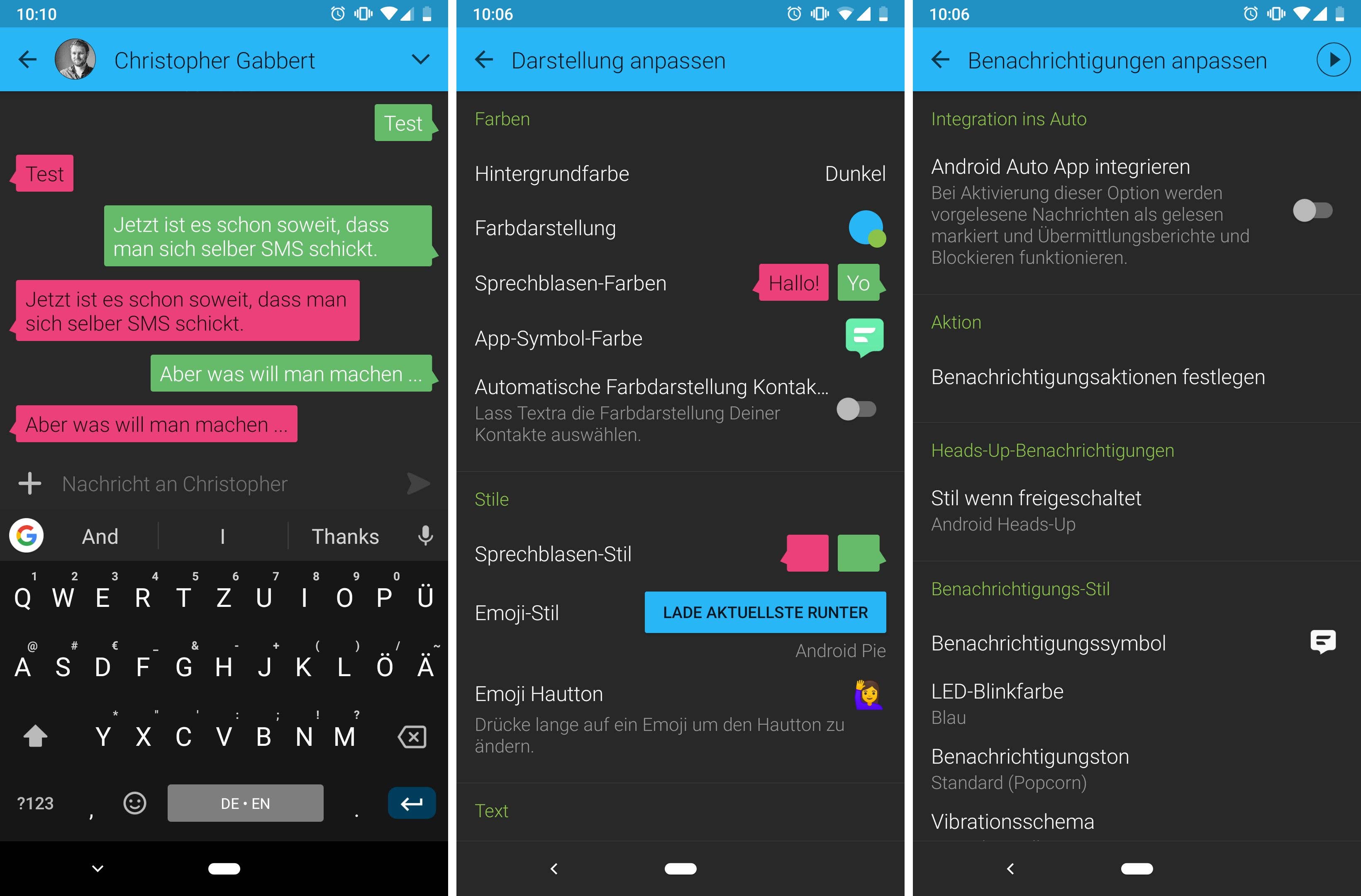 textra sms app ap 01