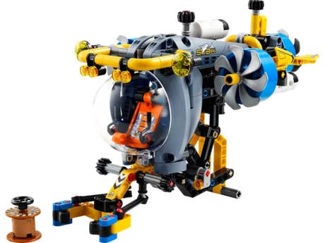 Klemmbaustein Lego Tiefseeforscher U-Boot (42201) Foto: Klemmbaustein Lego Tiefseeforscher U-Boot (42201)