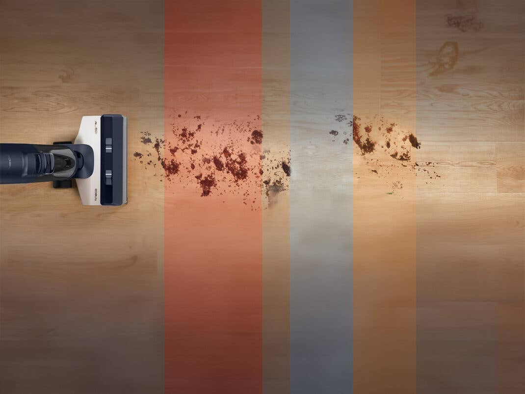 Tineco Floor One S5 Reinigungszonen