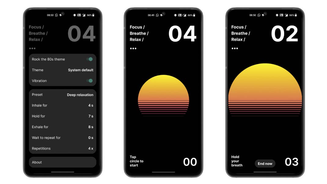 Top 5 Apps - Calmara Screenshot