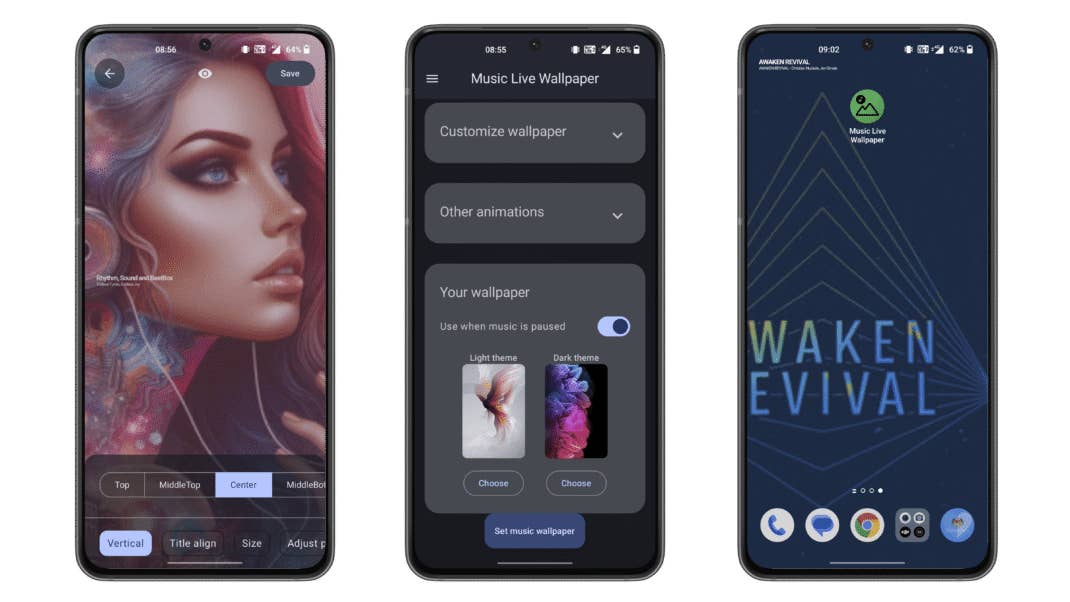 Top 5 Apps - Music Live Wallpaper