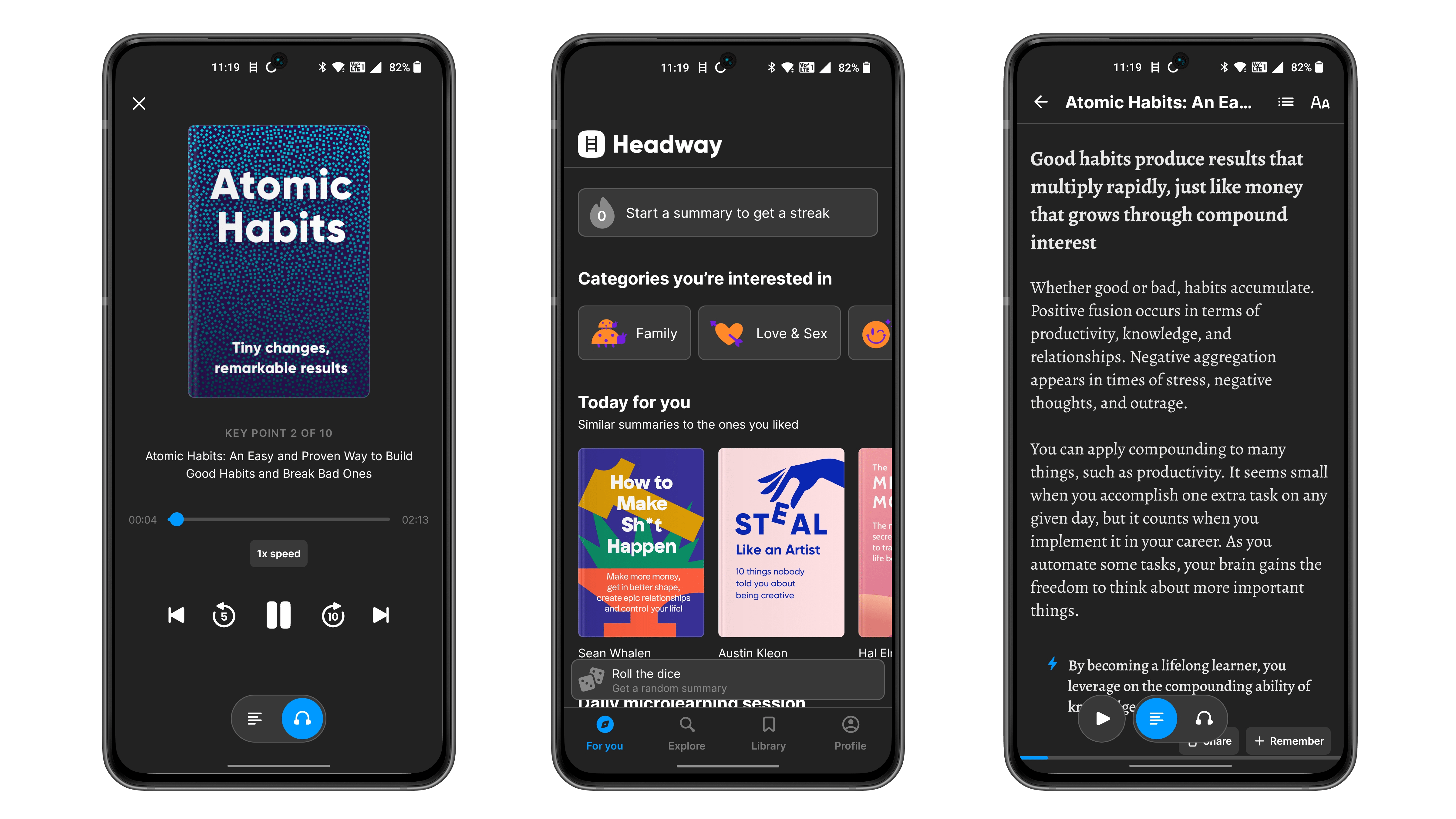 Top 5 apps - Headway