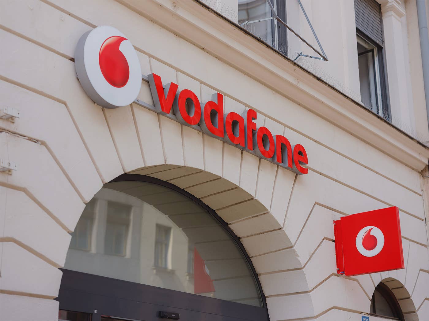 Vodafone Shop-Front