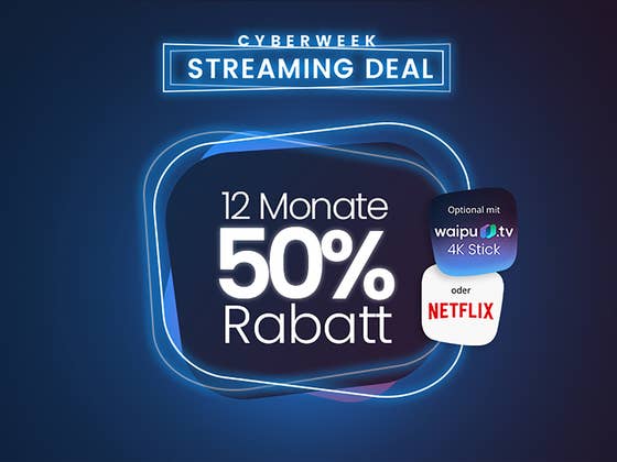 Nur heute! Waipu.tv – ein ganzes Jahr TV für den halben Preis streamen