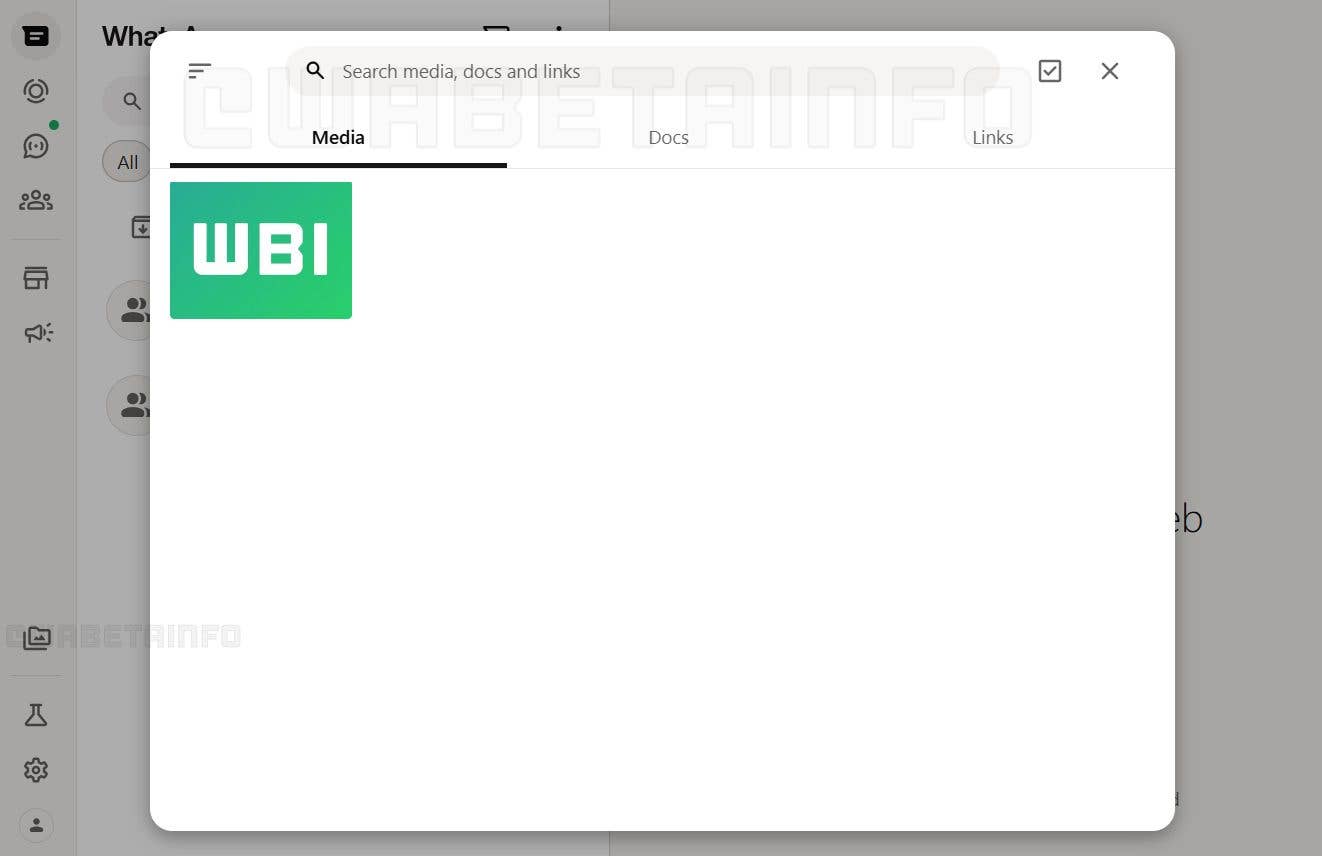 Die WhatsApp-Entwickler arbeiten an einer neuen Medienübersicht