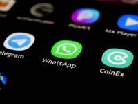 WhatsApp auf einem Smartphone