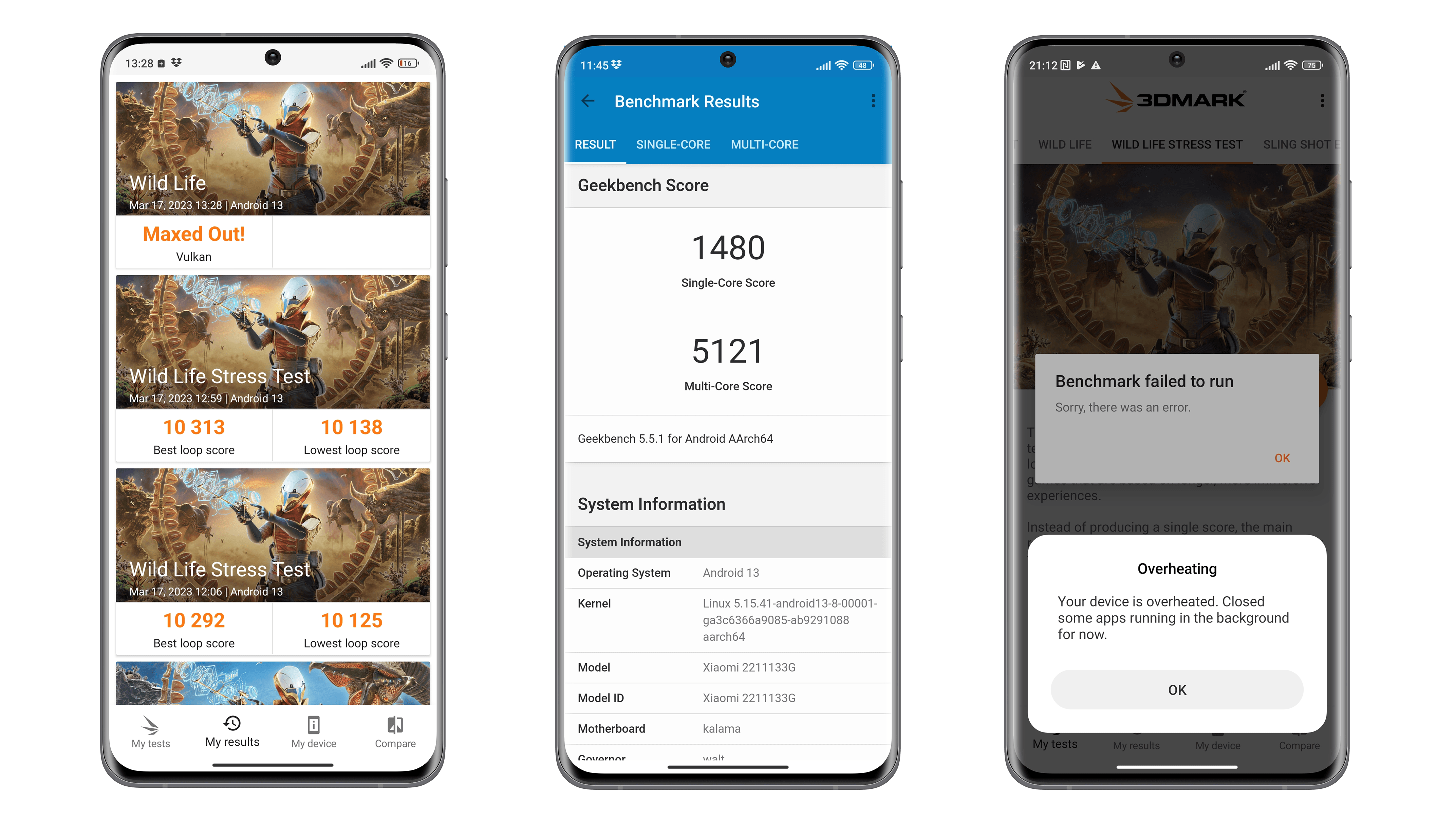 MaTT hält das Xiaomi 13 in seiner Hand.