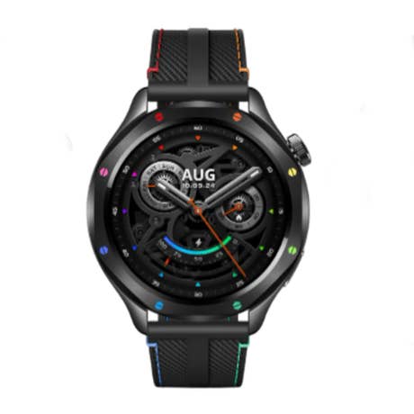 Xiaomi Watch S4 in Rainbow von vorne