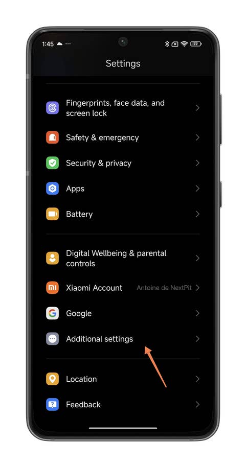 Screenshots von HyperOS zeigen, wie Ihr die 'Back Tap'-Funktion auf Eurem Xiaomi-Handy nutzt