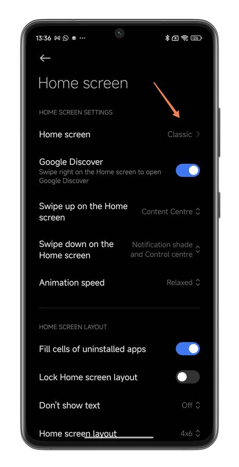 Screenshots von Xiaomi HyperOS