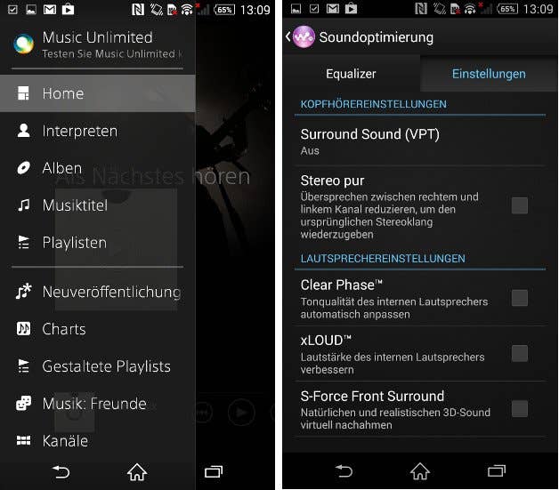 xperia z2 screenshot test 2