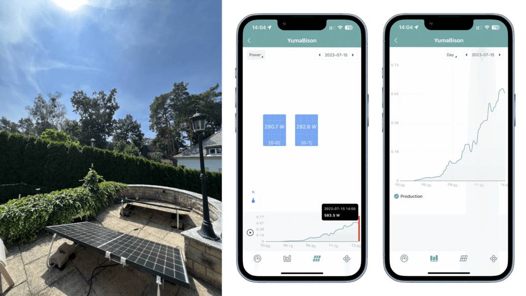 Balkonkraftwerk Yuma Flat (800) Pro