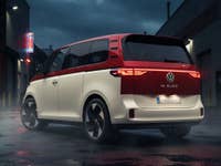 Heck des VW ID. Buzz.